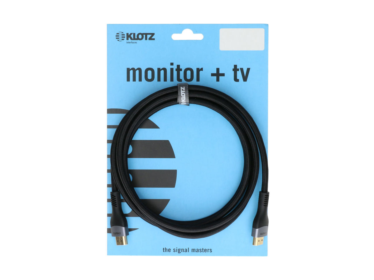 HDMI 2.1 Kabel PVC schwarz 5m