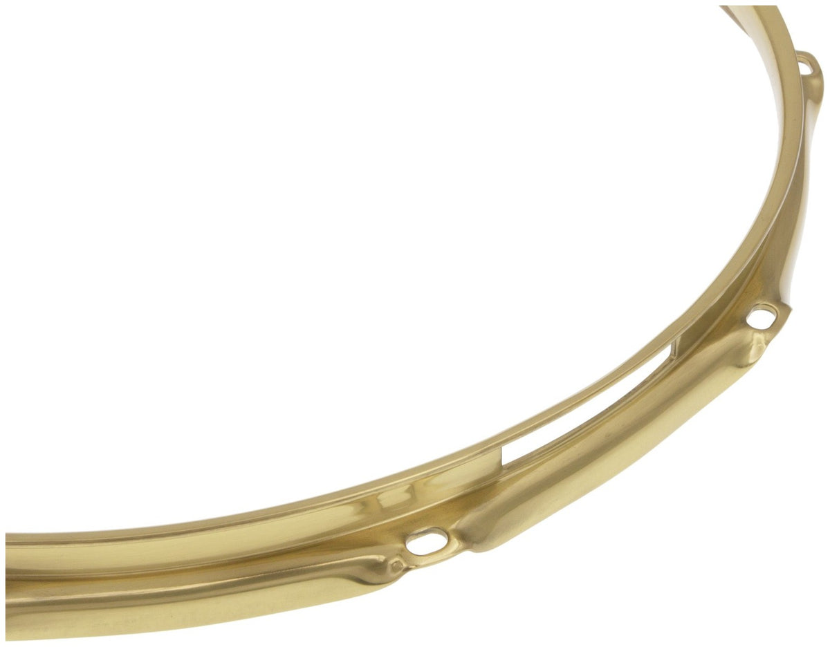 HB25-14-10SBR - 14" Spannreifen 10-Loch Snare Side Messing Super Triple Flange 2.5mm