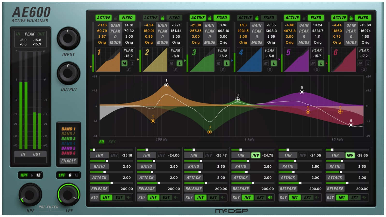 AE600 Aktiver EQ HD
