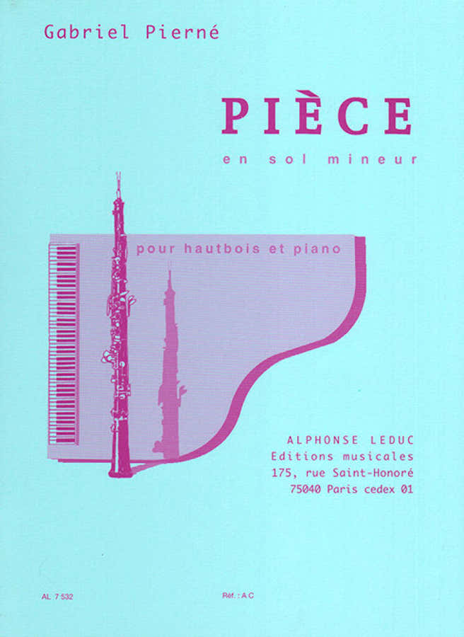 Pierne Gabriel - Stück in g-Moll - Oboe & Klavier