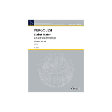 Pergolese - Stabat Mater - Vokalpartitur