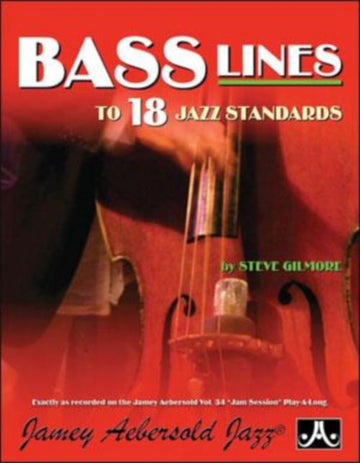 Gilmore S. - Basslinien aus Aebersold Vol. 34 - Bass