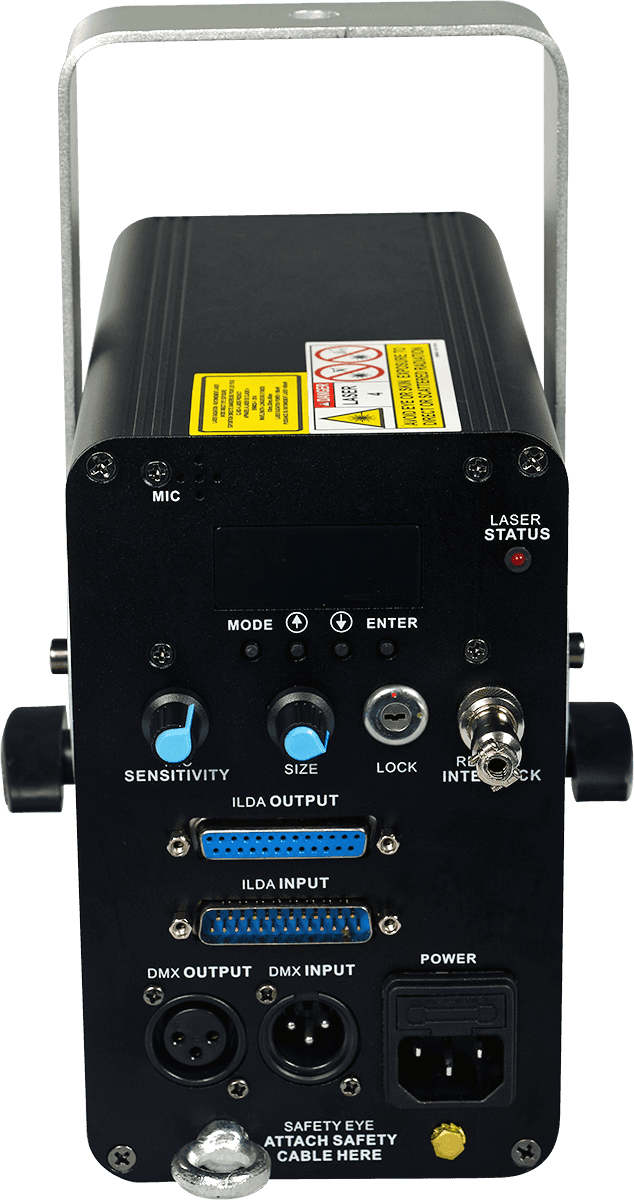 SPECTRUM 1500 RGB - POLYCHROM-LASER GRN ROT BLAU