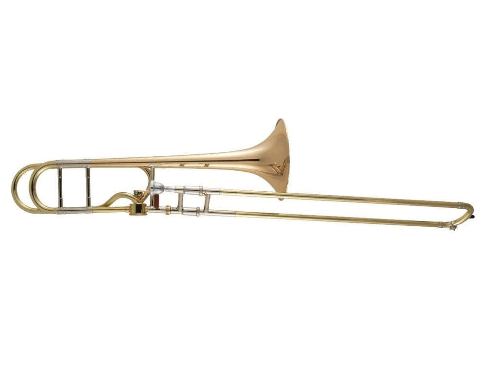42AG Stradivarius - Tenor Vollständig Lackiert + Rosakupfer-Schalltrichter (hagmann)