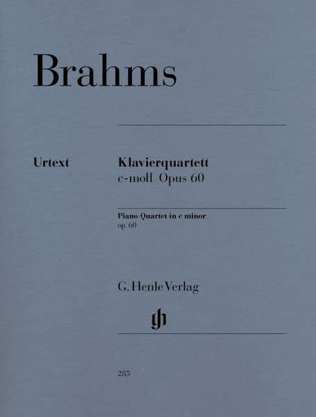 Brahms J. - Piano Quartet C Minor Op. 60