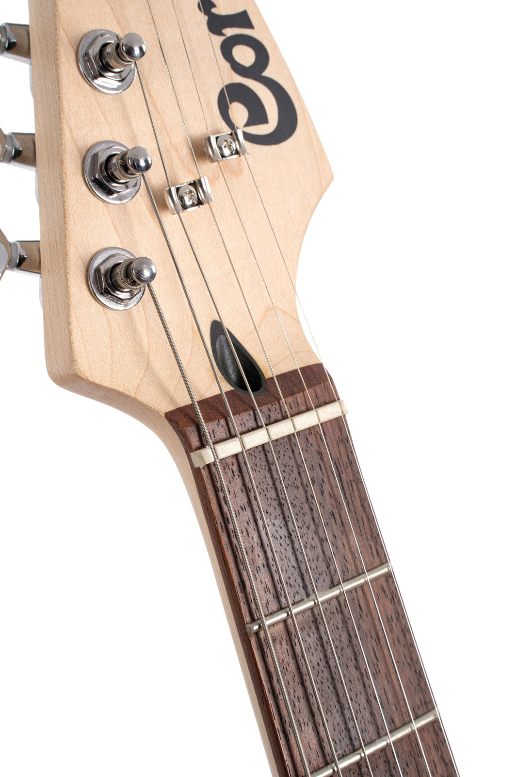 Gitarre G11 Schwarz Offenporig