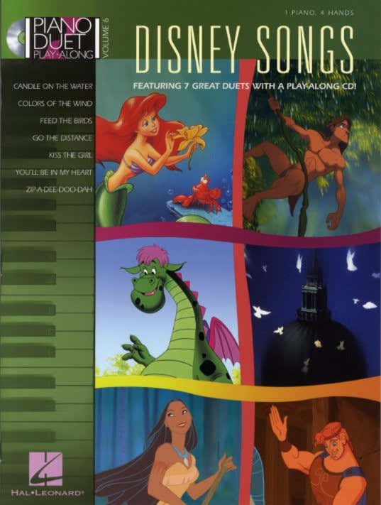 PIANO DUETS VOL.6 - DISNEY SONGS + CD