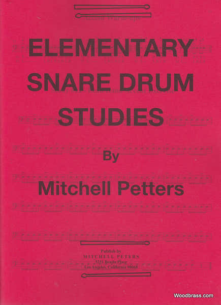 Mitchell Peters Elementary Snare Drum Studies - Peters