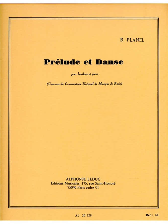 Planel Robert - Präludium und Tanz - Oboe & Klavier