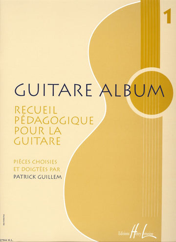 Guillem Patrick - Guitare Album 1 - Guitare