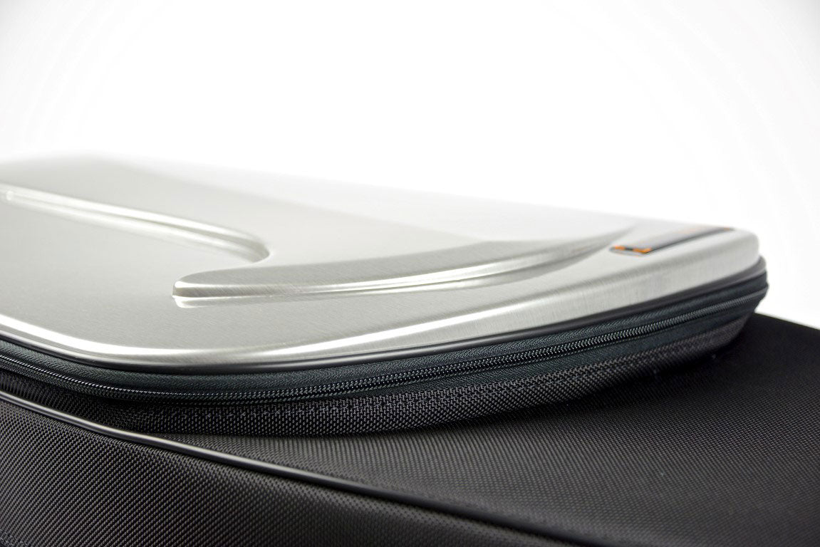 Tenorsaxophonkoffer New Trekking - Gebürstetes Aluminium