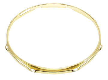 Spannreifen 14" 8 Spannschrauben Snare-Seite Gold Super Triple Flange 2.3mm