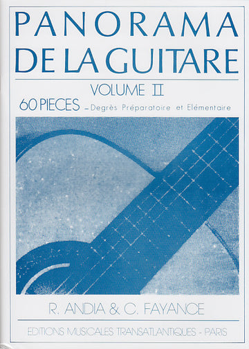 Andia/fayance - Panorama De La Guitare Vol.2