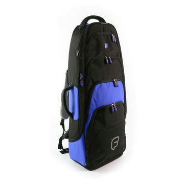 Premium Schwarze/Blaue Tenorsaxophon-Tasche
