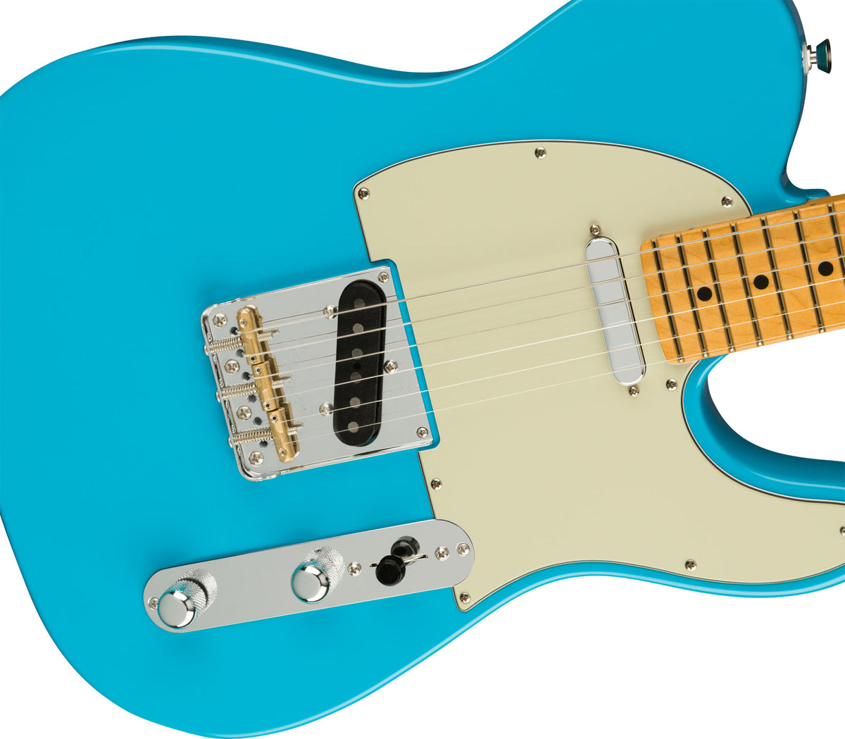 Telecaster American Professional II MN Miami-Blau