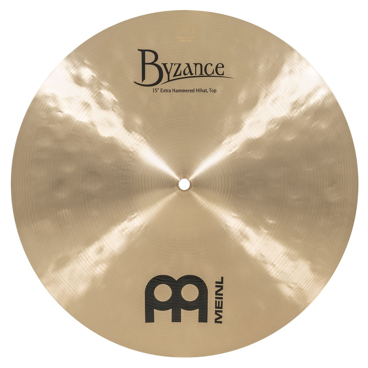 B15EHH - 15" Byzance Traditionelles Extra-Hammered Hi-Hat