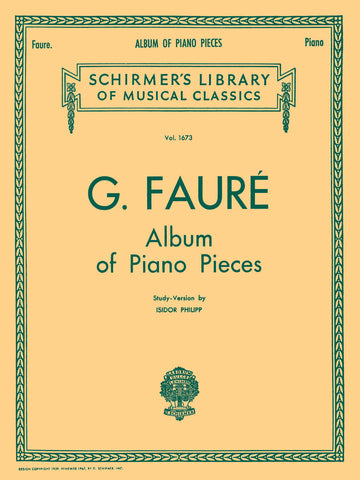 Album Of Piano Pieces