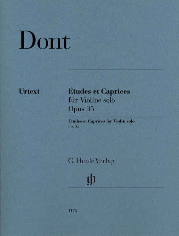Dont Jakob - Etüden & Capricen Op.35 - Violine solo
