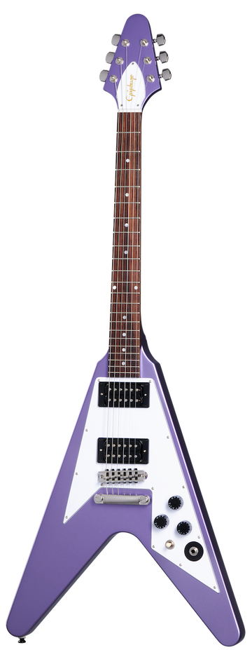 Flying V 1979 Signature Kirk Hammett Purple Metallic