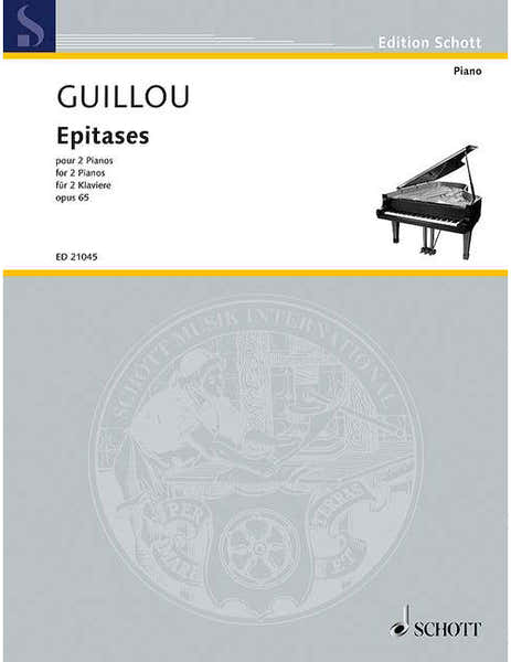 Guillou - Epitases Op. 65 - 2 Pianos