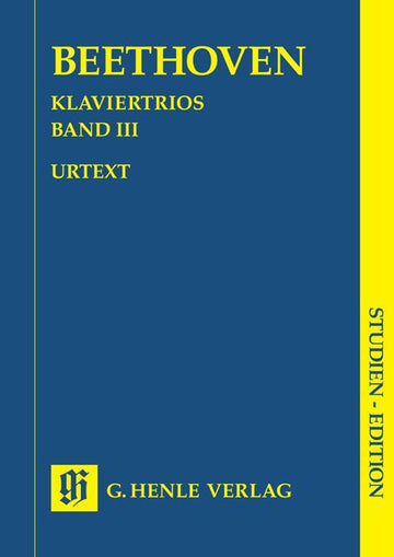 Beethoven L.V. - Klaviertrios Band III