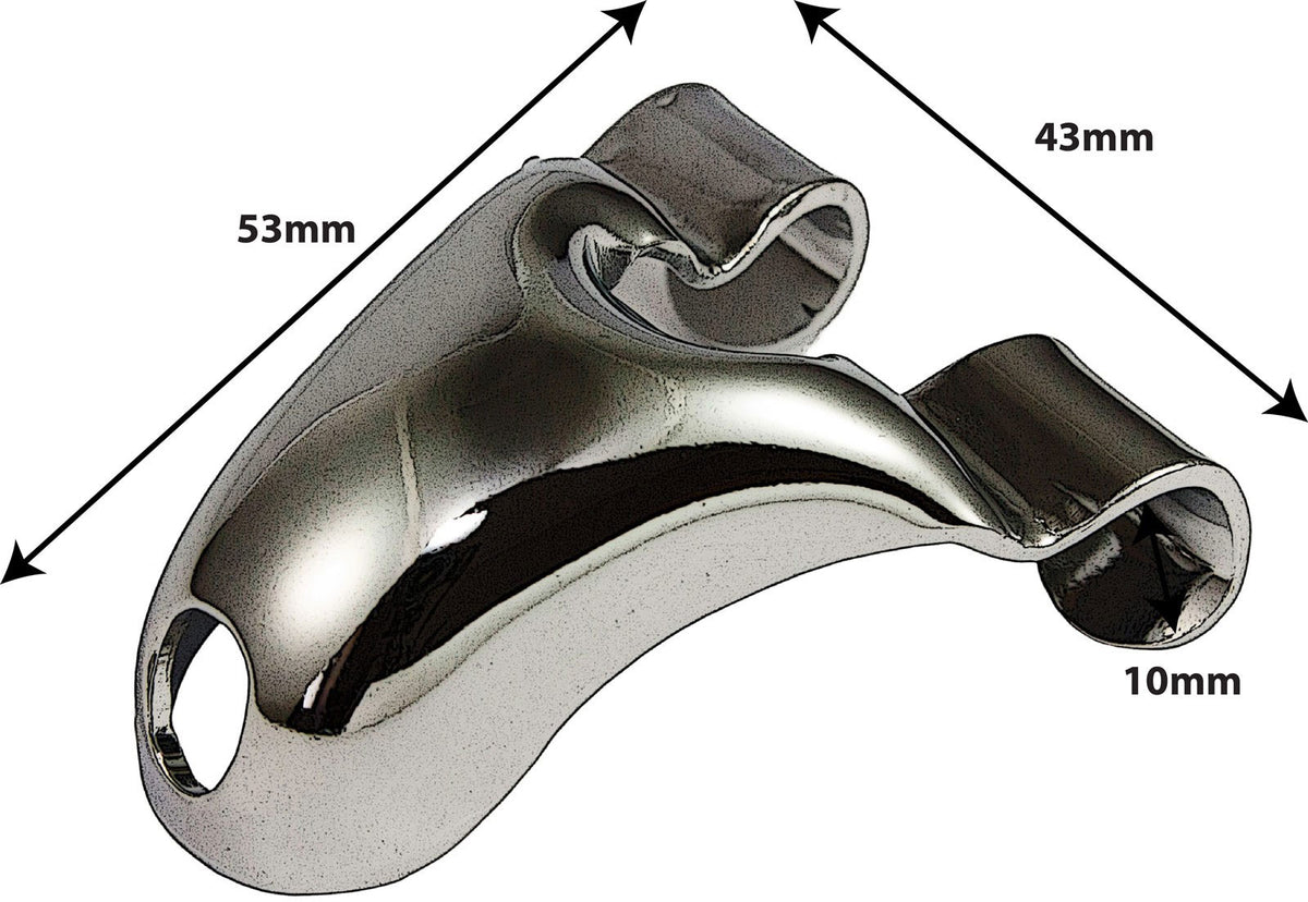 Dc3Bk Bass Drum Claw Hook Black Finish X1