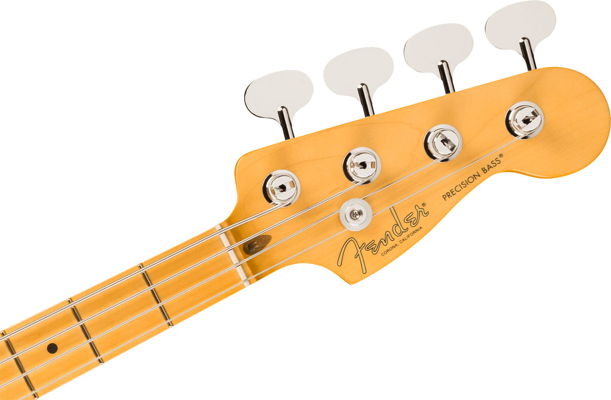 American Professional Classic Precision Bass MN Verblasstes Lake Placid Blue