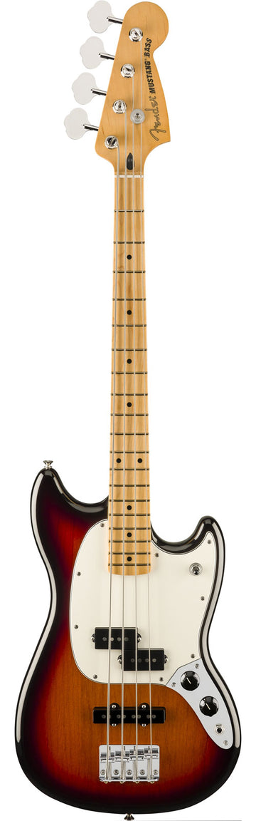 Mustang Bass PJ Player II MN 3-farbiges Sunburst