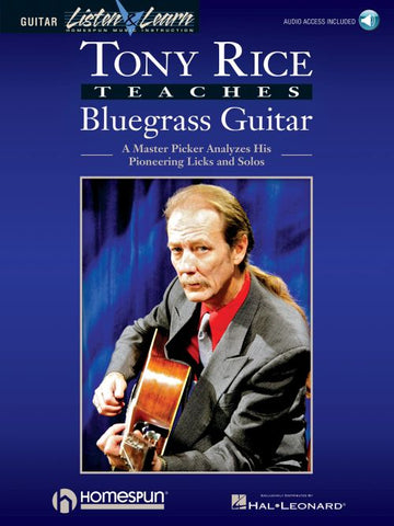 TONY RICE TEACHES BLUEGRASS GUITAR