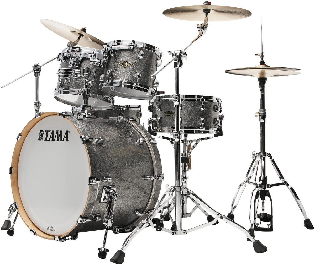 WBR42S-SSS - Starclassic Walnut/Birch Stage 22" Rauchiges Silber mit Glitzereffekt