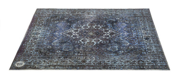 VPCLB-BLU Teppich Vintage Persian Club Series 1.63 X 1.42M Rutschfest Blau