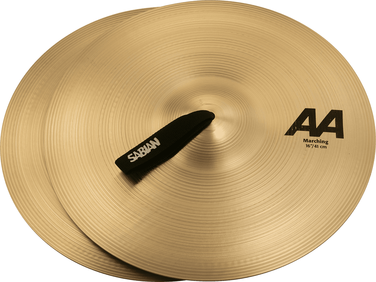 21622 Schlagbecken AA Marching Band 16"