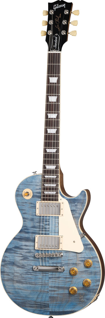 Les Paul Standard 50s Gemaserte Decke Ocean Blue Original