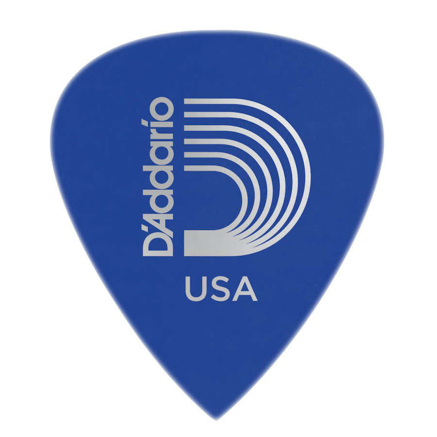 6DBU5 Plektren 1MM Duralin Precision Medium Blau