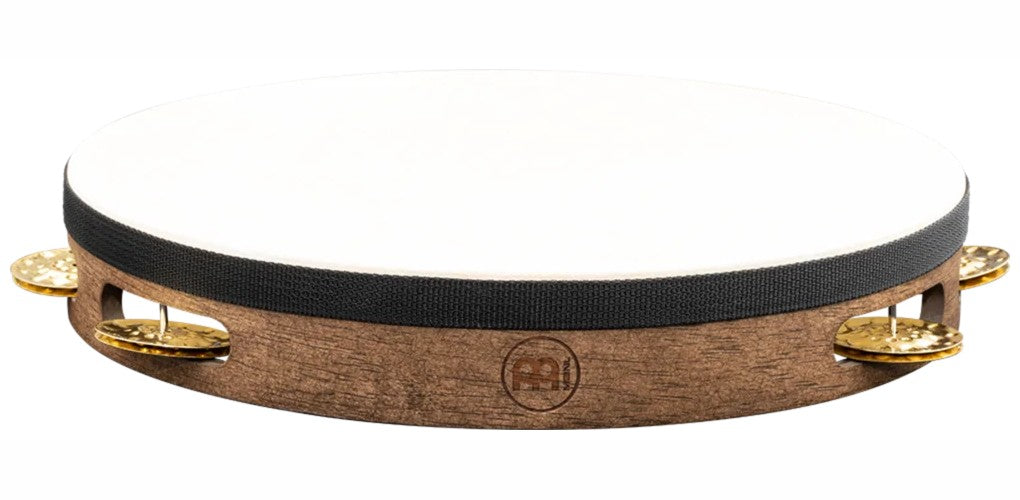 VINTAGE GOAT SKIN WOOD TAMBOURINES