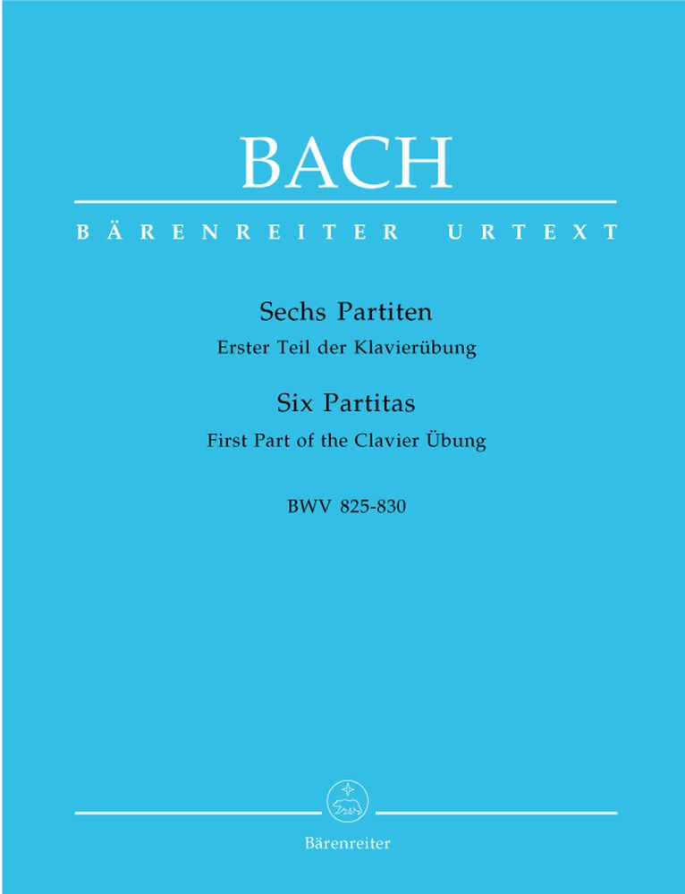 Bach J.S. - Six Partitas BWV 825-830 - Piano