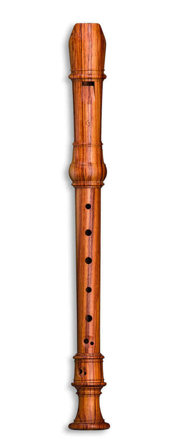 Denner Sopran 5125 - Rosenholz (barocke Griffweise)