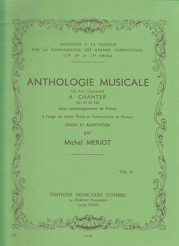 Meriot Michel - Musikanthologie Bd.2