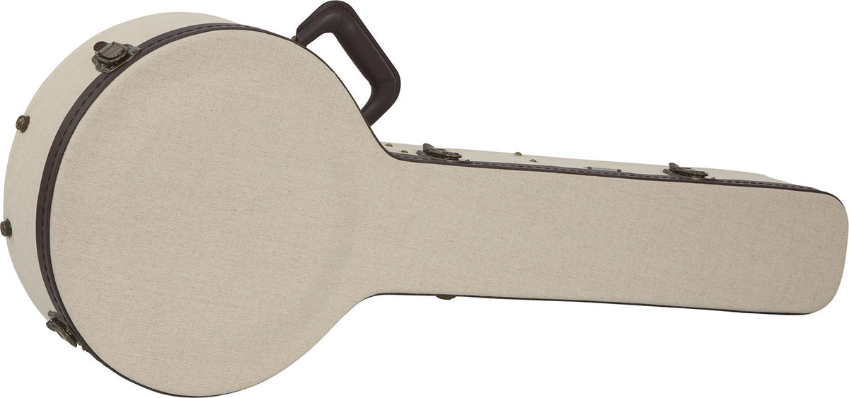 Banjo XL Beige Deluxe-Holzkoffer - GW