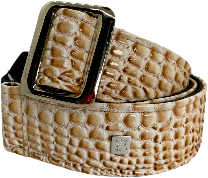Aussie Gator Western-Creme
