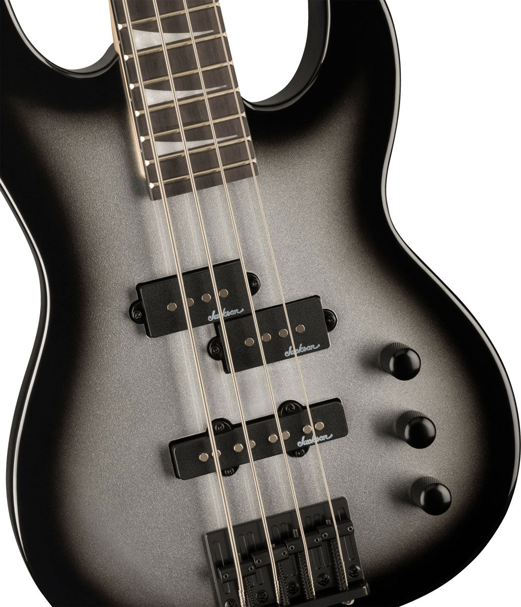 LTD JS-Serie Konzertbass Minion JS1X AMA Silverburst