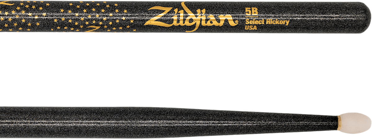 DRUMSTICKS Z-CUSTOM 5B BLACK CHROMA NYLON