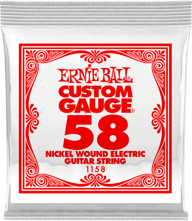 .058 NICKEL WOUND ELECTRIC GUITAR STRINGS