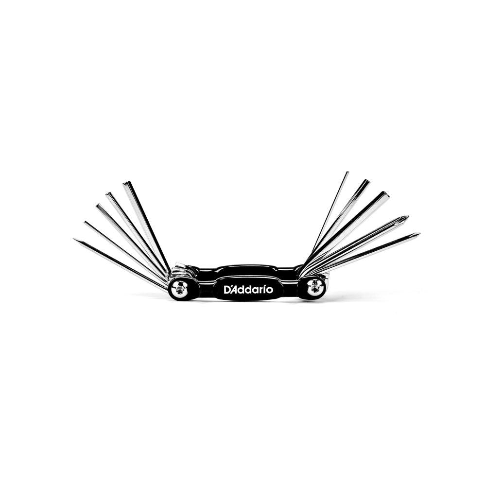 MULTIFUNCTION TOOL FOR GUITAR / BASS BY D'ADDARIO