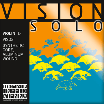 STRINGS INFELD VIOLIN VISION SOLO D ALU. ROUNDWOUND VIS03