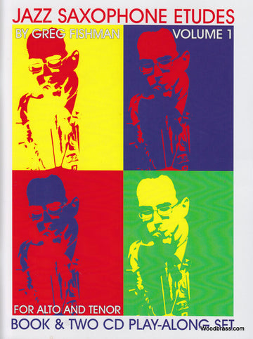 Fishman G. - Jazz Saxophone Etudes Vol. 1 + 2 CD'S