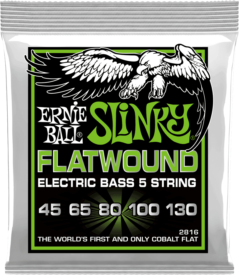 2816 Flatwound Regular Slinky 5C 45-130