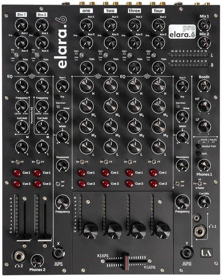 ELARA.6 professional 4+2-CH Rotary Performance-Mixer