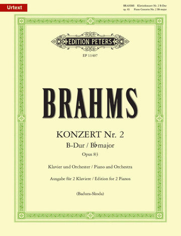 Brahms - Piano Concerto No. 2 In BB Major Op. 83