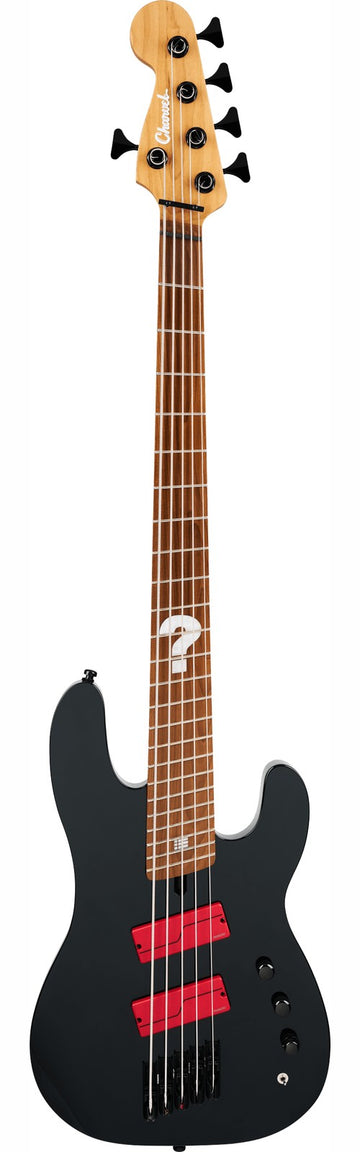 Sleep Token III Signature Pro-Mod San Dimas Bass V, Karamellisiertes MN Schwarz